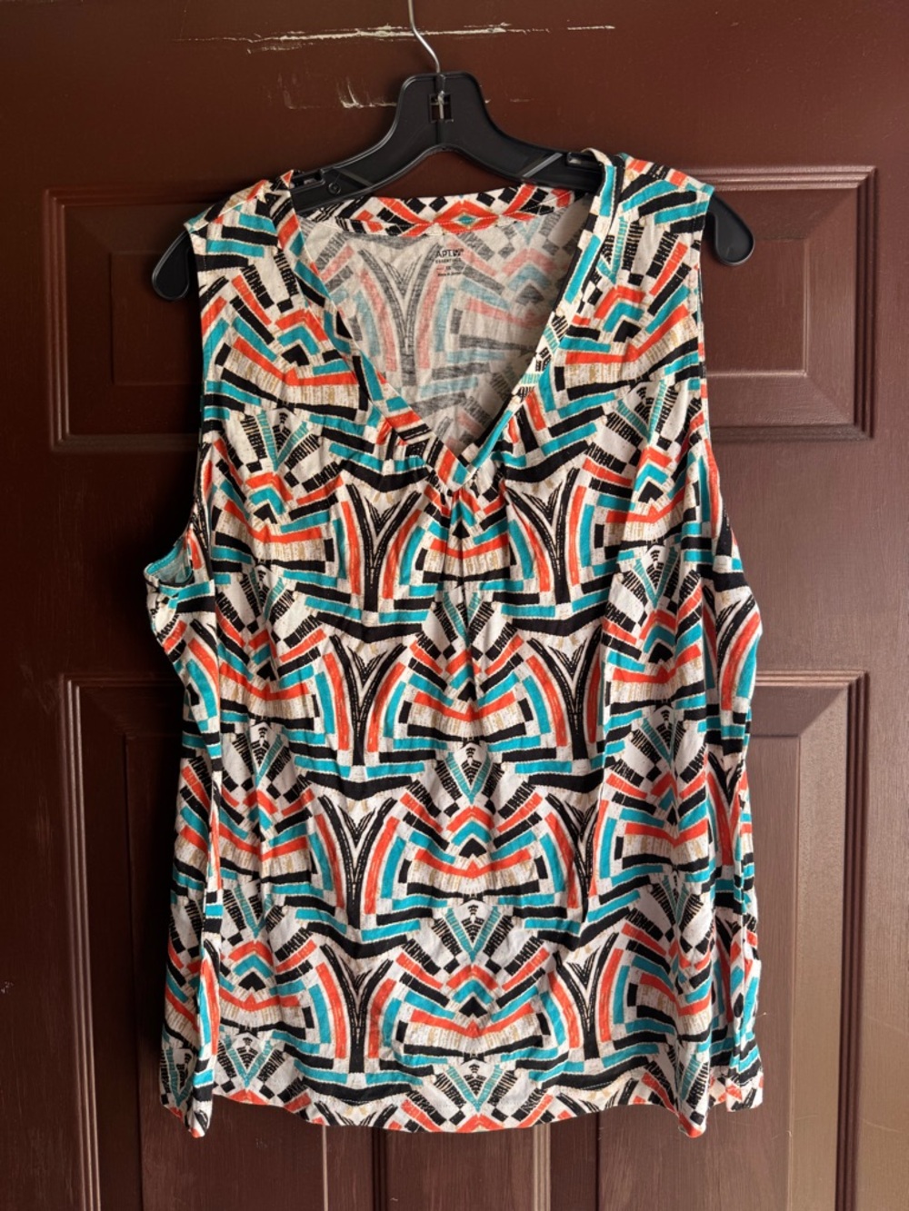 Apt 9 Sleeveless Top Size 1X NWT